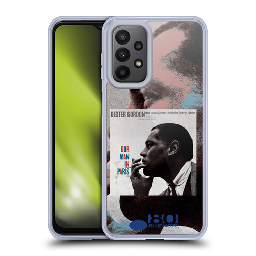 Blue Note Records Albums Dexter Gordon Our Man In Paris Soft Gel Case for Samsung Galaxy A23 / 5G (2022)