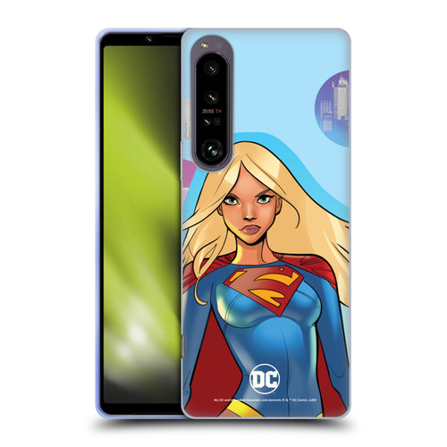 DC Women Core Compositions Supergirl Soft Gel Case for Sony Xperia 1 IV