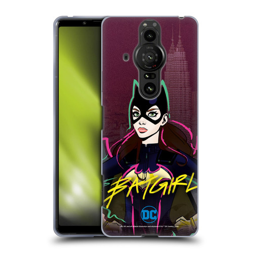 DC Women Core Compositions Batgirl Soft Gel Case for Sony Xperia Pro-I