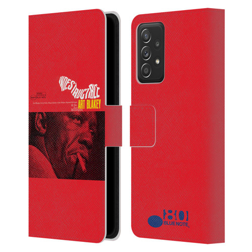 Blue Note Records Albums Art Blakey Indestructible Leather Book Wallet Case Cover For Samsung Galaxy A53 5G (2022)