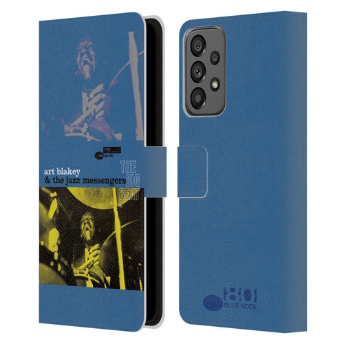 Blue Note Records Albums Art Blakey The Big Beat Leather Book Wallet Case Cover For Samsung Galaxy A73 5G (2022)