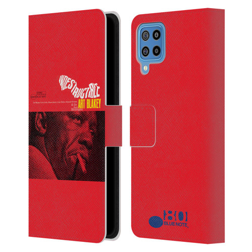 Blue Note Records Albums Art Blakey Indestructible Leather Book Wallet Case Cover For Samsung Galaxy F22 (2021)