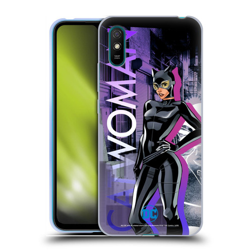 DC Women Core Compositions Catwoman Soft Gel Case for Xiaomi Redmi 9A / Redmi 9AT