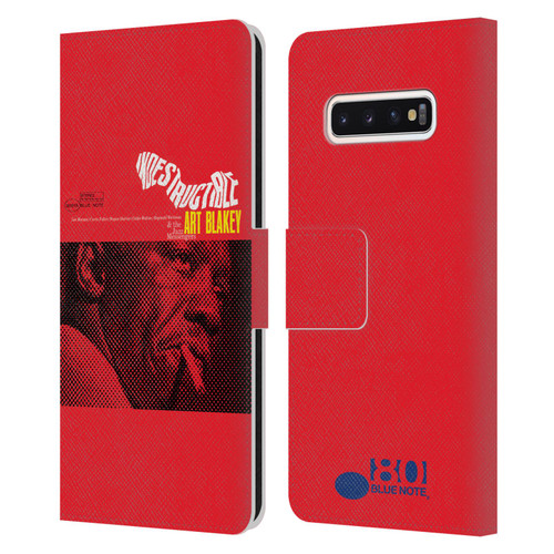 Blue Note Records Albums Art Blakey Indestructible Leather Book Wallet Case Cover For Samsung Galaxy S10