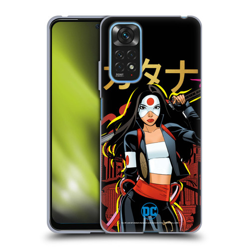 DC Women Core Compositions Katana Soft Gel Case for Xiaomi Redmi Note 11 / Redmi Note 11S