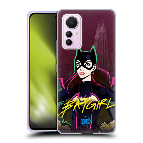 DC Women Core Compositions Batgirl Soft Gel Case for Xiaomi 12 Lite