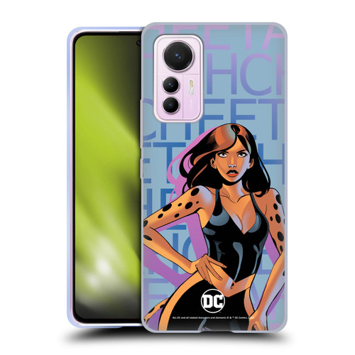 DC Women Core Compositions Cheetah Soft Gel Case for Xiaomi 12 Lite