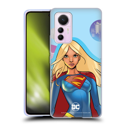 DC Women Core Compositions Supergirl Soft Gel Case for Xiaomi 12 Lite