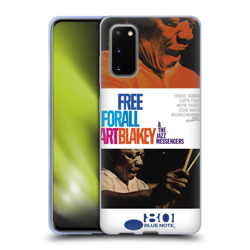 Blue Note Records Albums Art Blakey Free For All Soft Gel Case for Samsung Galaxy S20 / S20 5G