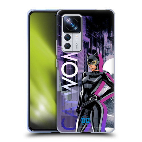 DC Women Core Compositions Catwoman Soft Gel Case for Xiaomi 12T Pro