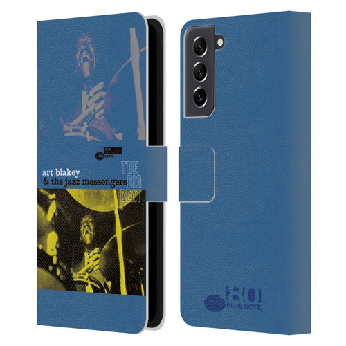 Blue Note Records Albums Art Blakey The Big Beat Leather Book Wallet Case Cover For Samsung Galaxy S21 FE 5G