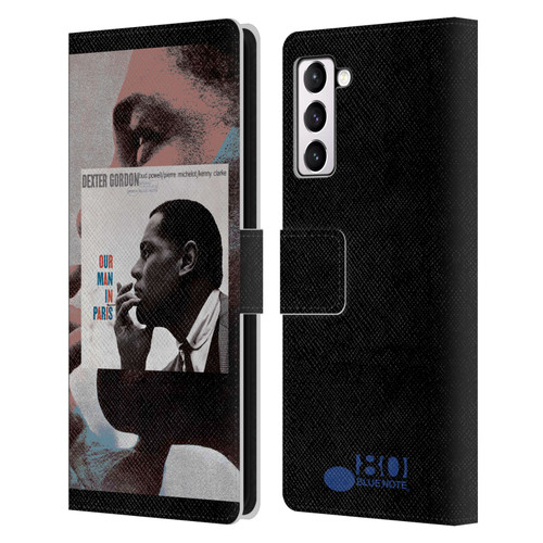 Blue Note Records Albums Dexter Gordon Our Man In Paris Leather Book Wallet Case Cover For Samsung Galaxy S21+ 5G