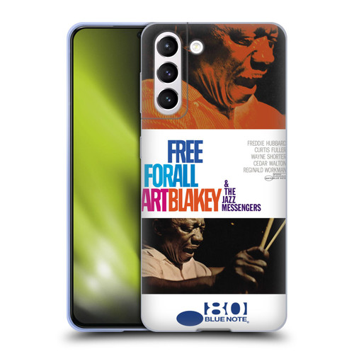 Blue Note Records Albums Art Blakey Free For All Soft Gel Case for Samsung Galaxy S21 5G