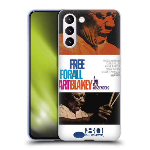 Blue Note Records Albums Art Blakey Free For All Soft Gel Case for Samsung Galaxy S21+ 5G