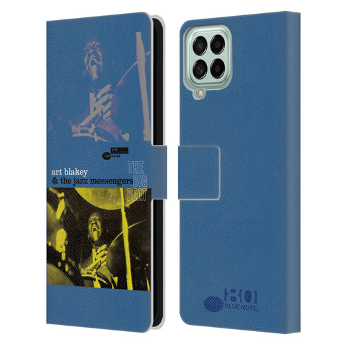 Blue Note Records Albums Art Blakey The Big Beat Leather Book Wallet Case Cover For Samsung Galaxy M33 (2022)