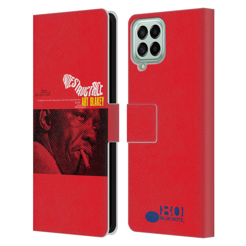 Blue Note Records Albums Art Blakey Indestructible Leather Book Wallet Case Cover For Samsung Galaxy M33 (2022)