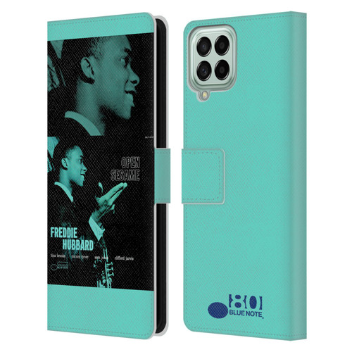 Blue Note Records Albums Freddie Hubbard Open Sesame Leather Book Wallet Case Cover For Samsung Galaxy M33 (2022)