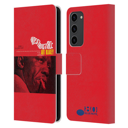 Blue Note Records Albums Art Blakey Indestructible Leather Book Wallet Case Cover For Samsung Galaxy S23+ 5G