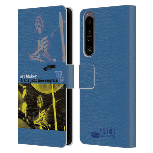 Blue Note Records Albums Art Blakey The Big Beat Leather Book Wallet Case Cover For Sony Xperia 1 IV