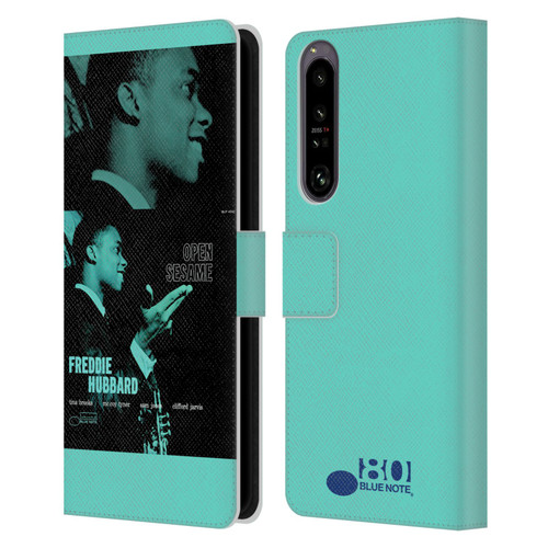 Blue Note Records Albums Freddie Hubbard Open Sesame Leather Book Wallet Case Cover For Sony Xperia 1 IV
