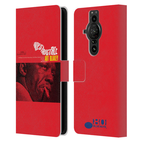 Blue Note Records Albums Art Blakey Indestructible Leather Book Wallet Case Cover For Sony Xperia Pro-I