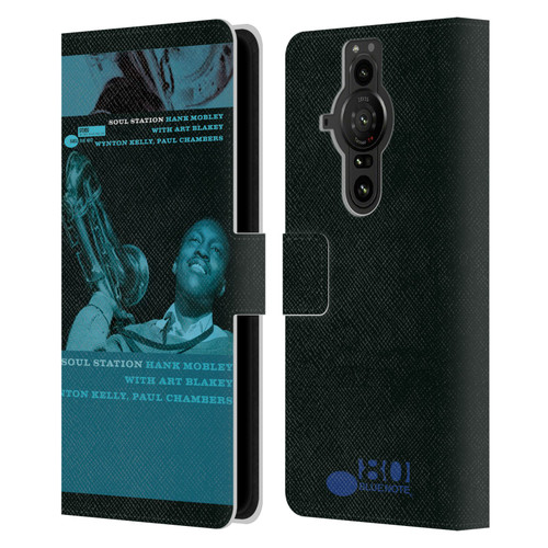 Blue Note Records Albums Hunk Mobley Soul Station Leather Book Wallet Case Cover For Sony Xperia Pro-I