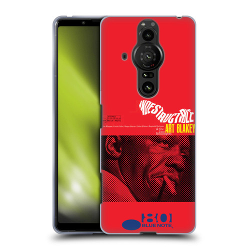 Blue Note Records Albums Art Blakey Indestructible Soft Gel Case for Sony Xperia Pro-I