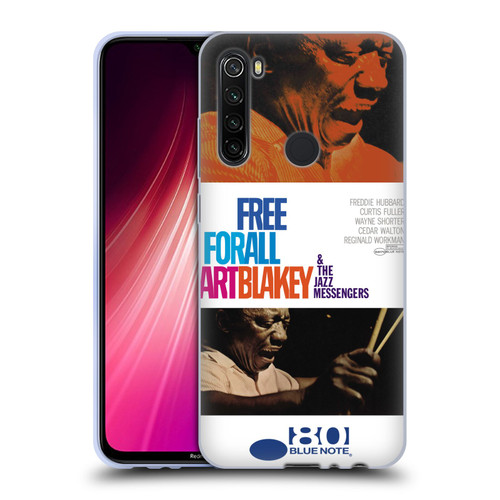 Blue Note Records Albums Art Blakey Free For All Soft Gel Case for Xiaomi Redmi Note 8T