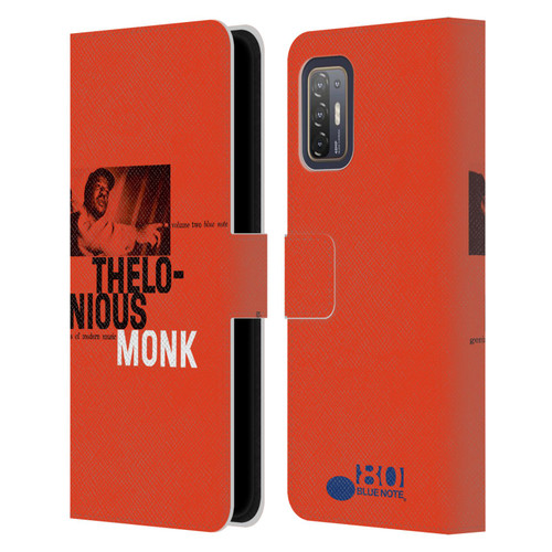 Blue Note Records Albums 2 Thelonious Monk Leather Book Wallet Case Cover For HTC Desire 21 Pro 5G