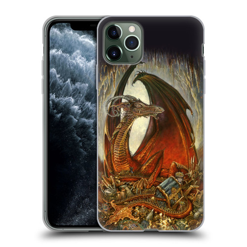 Myles Pinkney Mythical Treasure Dragon Soft Gel Case for Apple iPhone 11 Pro Max