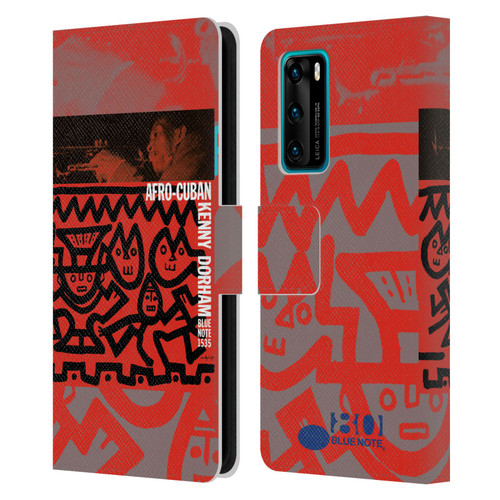 Blue Note Records Albums 2 Kenny Dorham Afro-Cuban Leather Book Wallet Case Cover For Huawei P40 5G