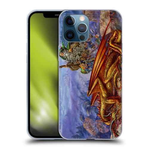 Myles Pinkney Mythical Dragonlands Soft Gel Case for Apple iPhone 12 Pro Max