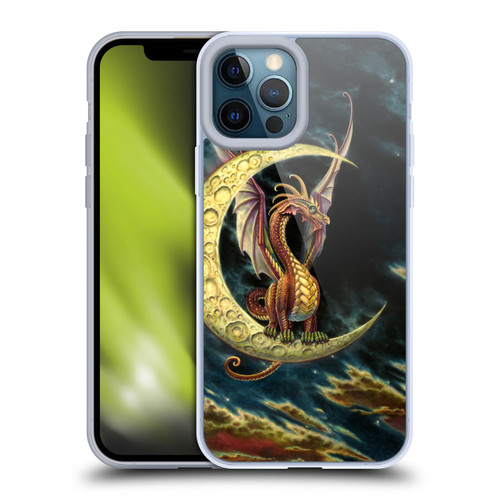 Myles Pinkney Mythical Moon Dragon Soft Gel Case for Apple iPhone 12 Pro Max