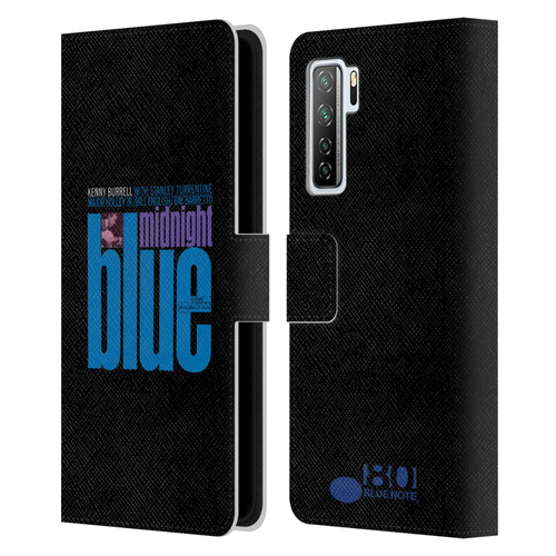 Blue Note Records Albums 2 Kenny Burell Midnight Blue Leather Book Wallet Case Cover For Huawei Nova 7 SE/P40 Lite 5G