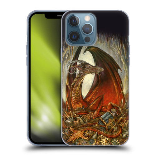 Myles Pinkney Mythical Treasure Dragon Soft Gel Case for Apple iPhone 13 Pro Max