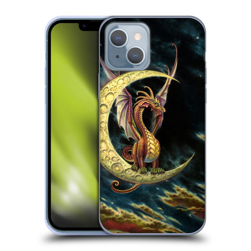 Myles Pinkney Mythical Moon Dragon Soft Gel Case for Apple iPhone 14