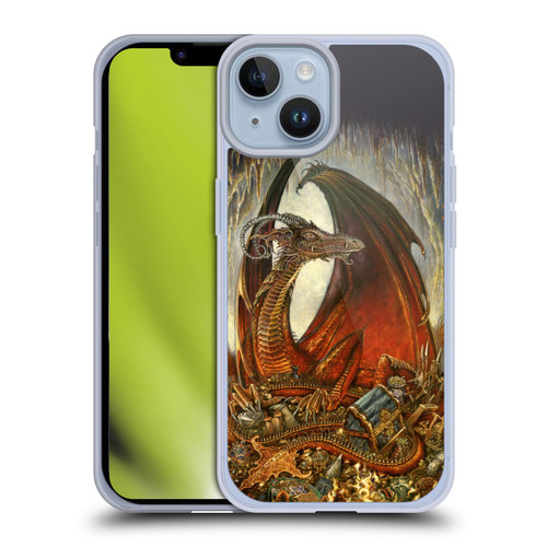 Myles Pinkney Mythical Treasure Dragon Soft Gel Case for Apple iPhone 14