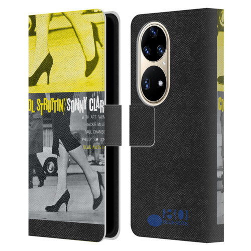 Blue Note Records Albums 2 Sonny Clark Cool Struttin' Leather Book Wallet Case Cover For Huawei P50 Pro