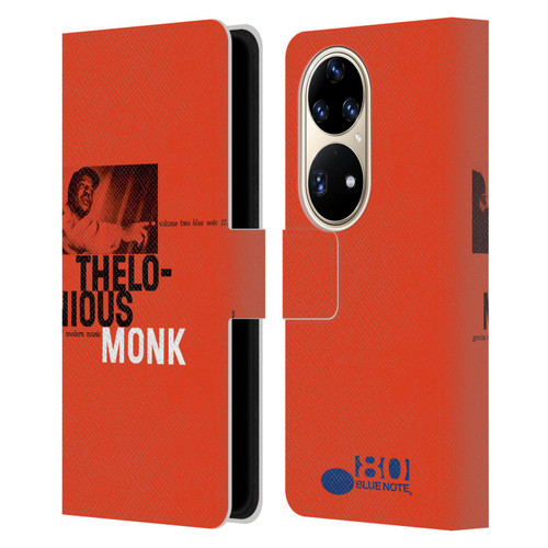 Blue Note Records Albums 2 Thelonious Monk Leather Book Wallet Case Cover For Huawei P50 Pro