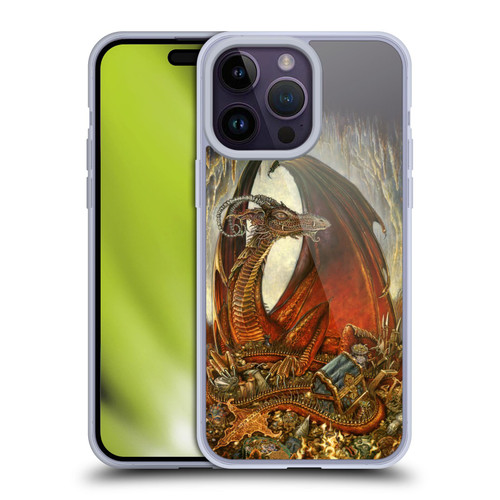 Myles Pinkney Mythical Treasure Dragon Soft Gel Case for Apple iPhone 14 Pro Max