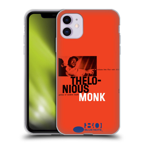 Blue Note Records Albums 2 Thelonious Monk Soft Gel Case for Apple iPhone 11