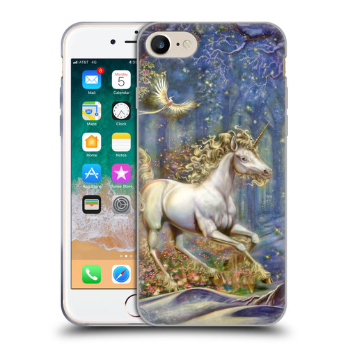Myles Pinkney Mythical Unicorn Soft Gel Case for Apple iPhone 7 / 8 / SE 2020 & 2022