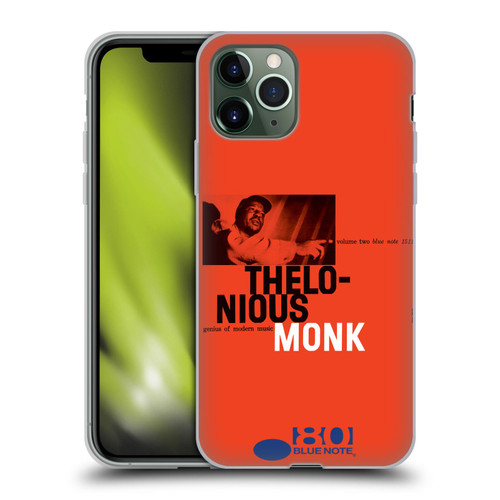 Blue Note Records Albums 2 Thelonious Monk Soft Gel Case for Apple iPhone 11 Pro