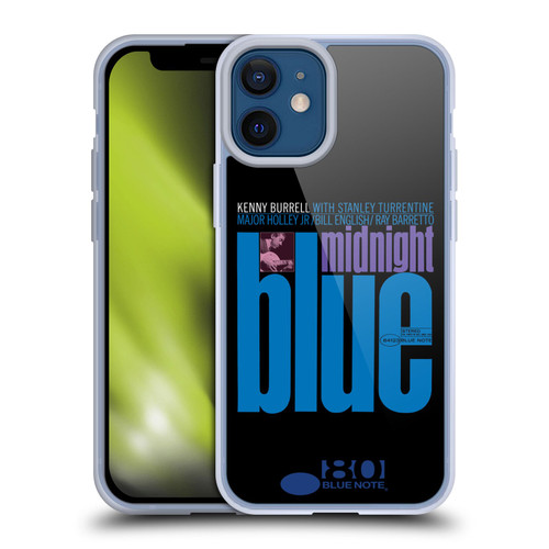 Blue Note Records Albums 2 Kenny Burell Midnight Blue Soft Gel Case for Apple iPhone 12 Mini