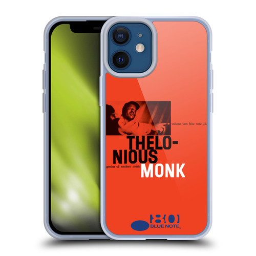 Blue Note Records Albums 2 Thelonious Monk Soft Gel Case for Apple iPhone 12 Mini