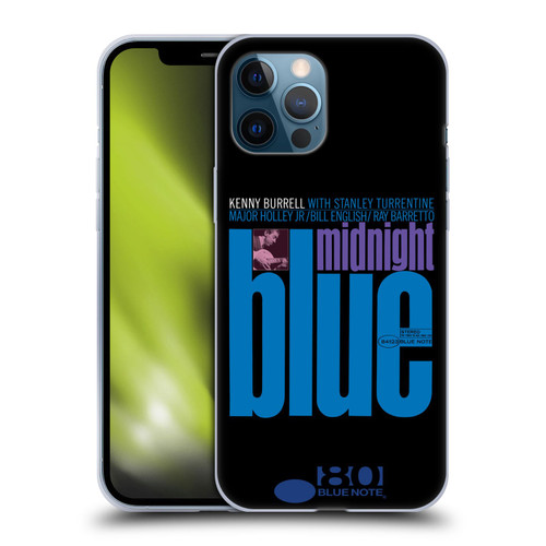 Blue Note Records Albums 2 Kenny Burell Midnight Blue Soft Gel Case for Apple iPhone 12 Pro Max