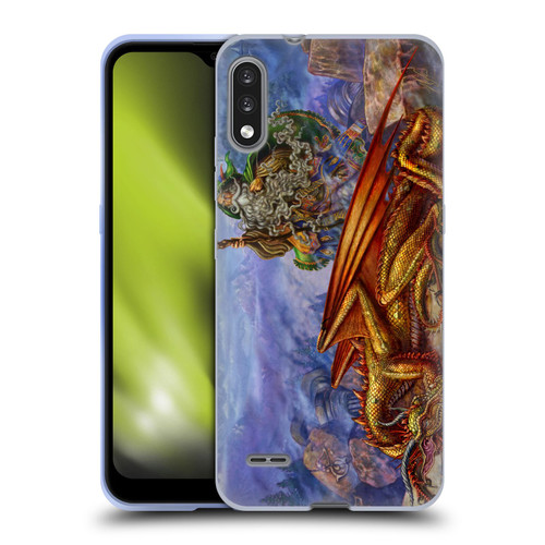 Myles Pinkney Mythical Dragonlands Soft Gel Case for LG K22