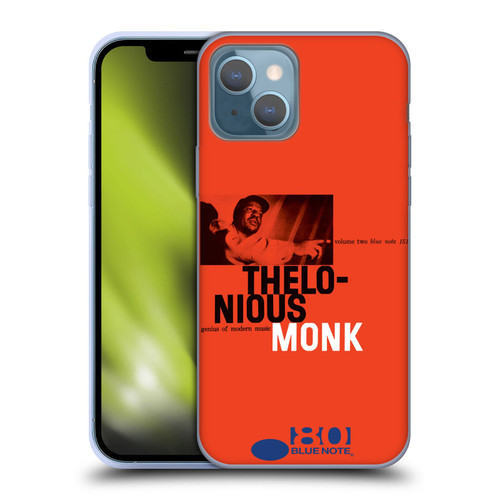 Blue Note Records Albums 2 Thelonious Monk Soft Gel Case for Apple iPhone 13