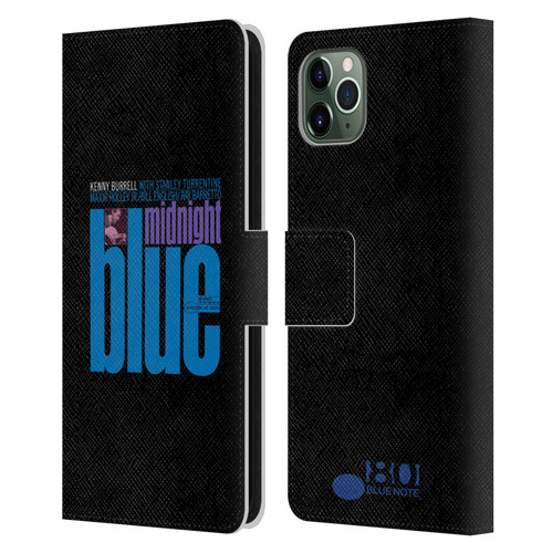 Blue Note Records Albums 2 Kenny Burell Midnight Blue Leather Book Wallet Case Cover For Apple iPhone 11 Pro Max