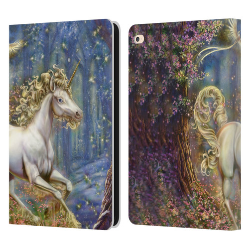 Myles Pinkney Mythical Unicorn Leather Book Wallet Case Cover For Apple iPad Air 2 (2014)